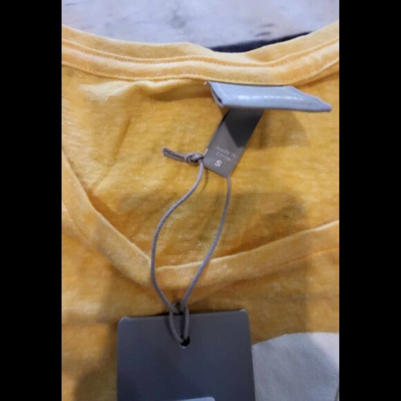 New Bench Yellow On Cloud 9 T-Shirt Size S - Picture 5 of 6
